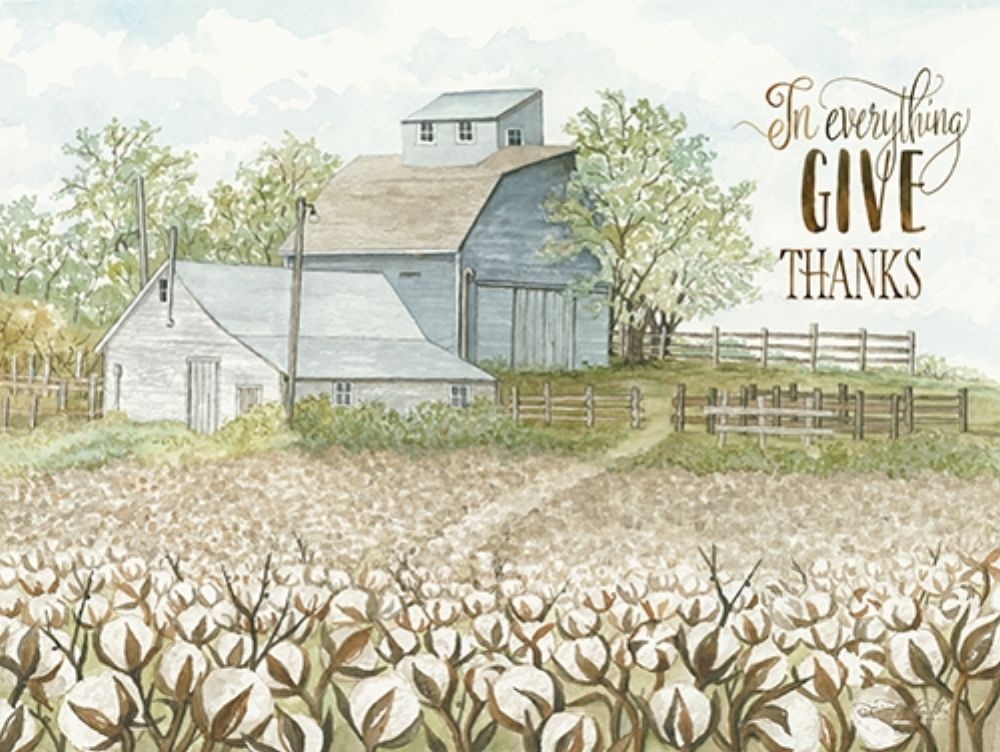 In Everything Give Thanks art print by Cindy Jacobs for $57.95 CAD