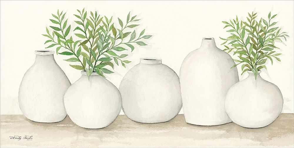 Simplicity in White I art print by Cindy Jacobs for $57.95 CAD