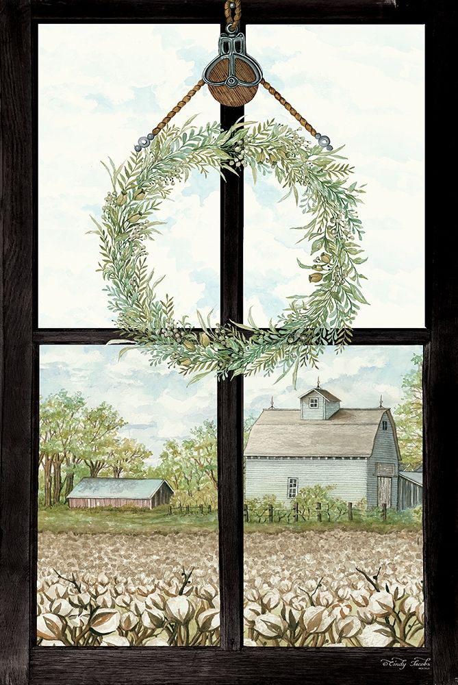 Window View II art print by Cindy Jacobs for $57.95 CAD
