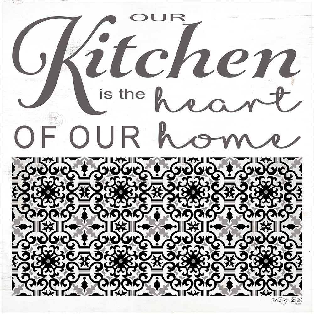 Our Kitchen art print by Cindy Jacobs for $57.95 CAD