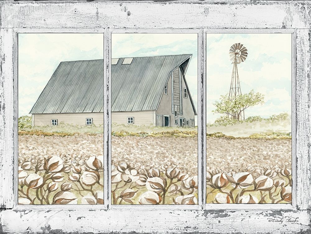 Farmland View art print by Cindy Jacobs for $57.95 CAD