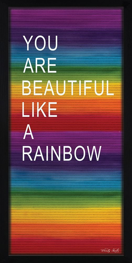 You are Beautiful art print by Cindy Jacobs for $57.95 CAD