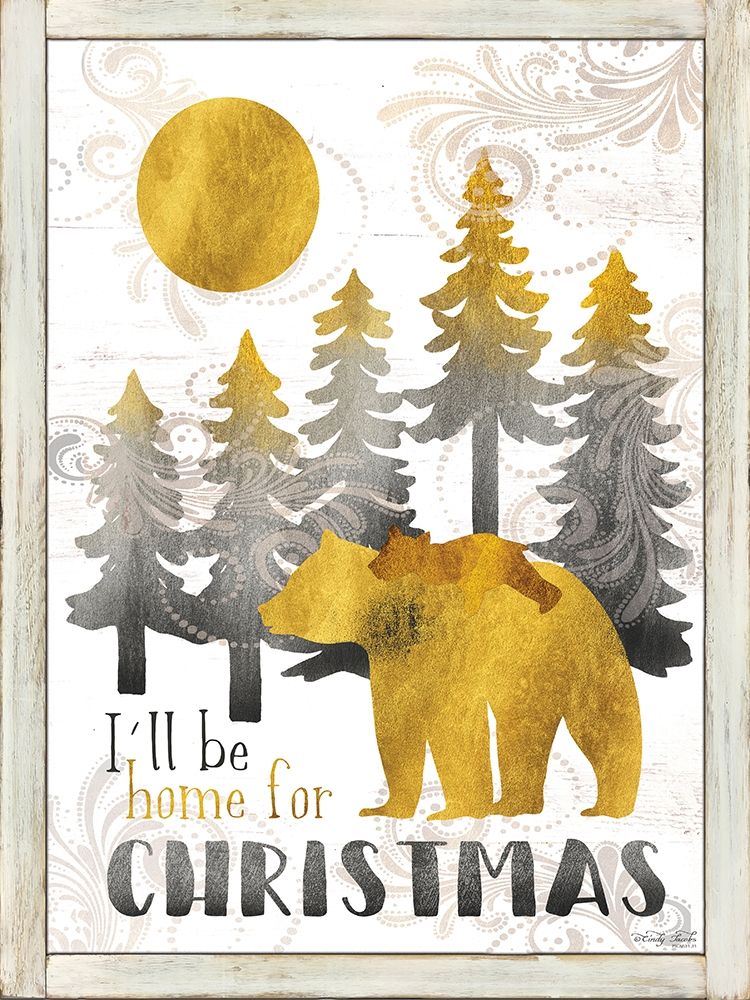 Merry Christmas and Happy New Year art print by Cindy Jacobs for $57.95 CAD