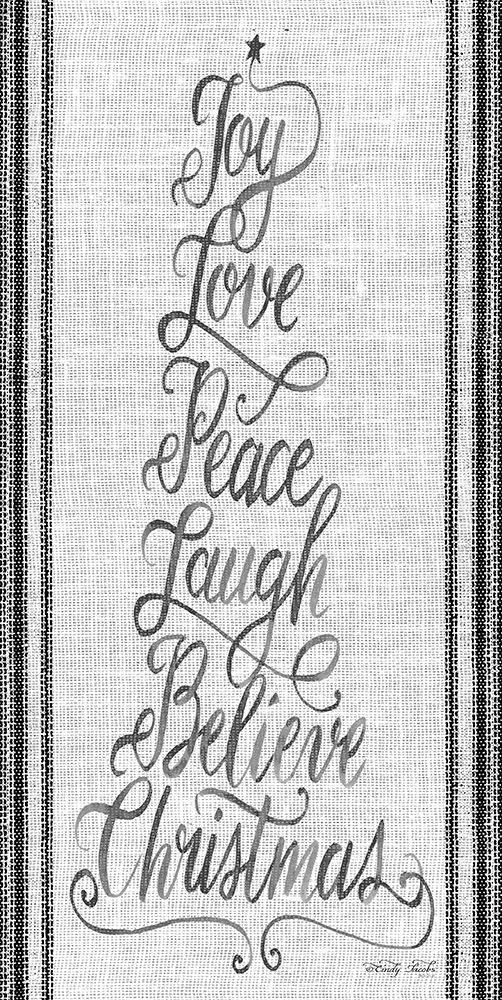 Christmas Word Tree art print by Cindy Jacobs for $57.95 CAD