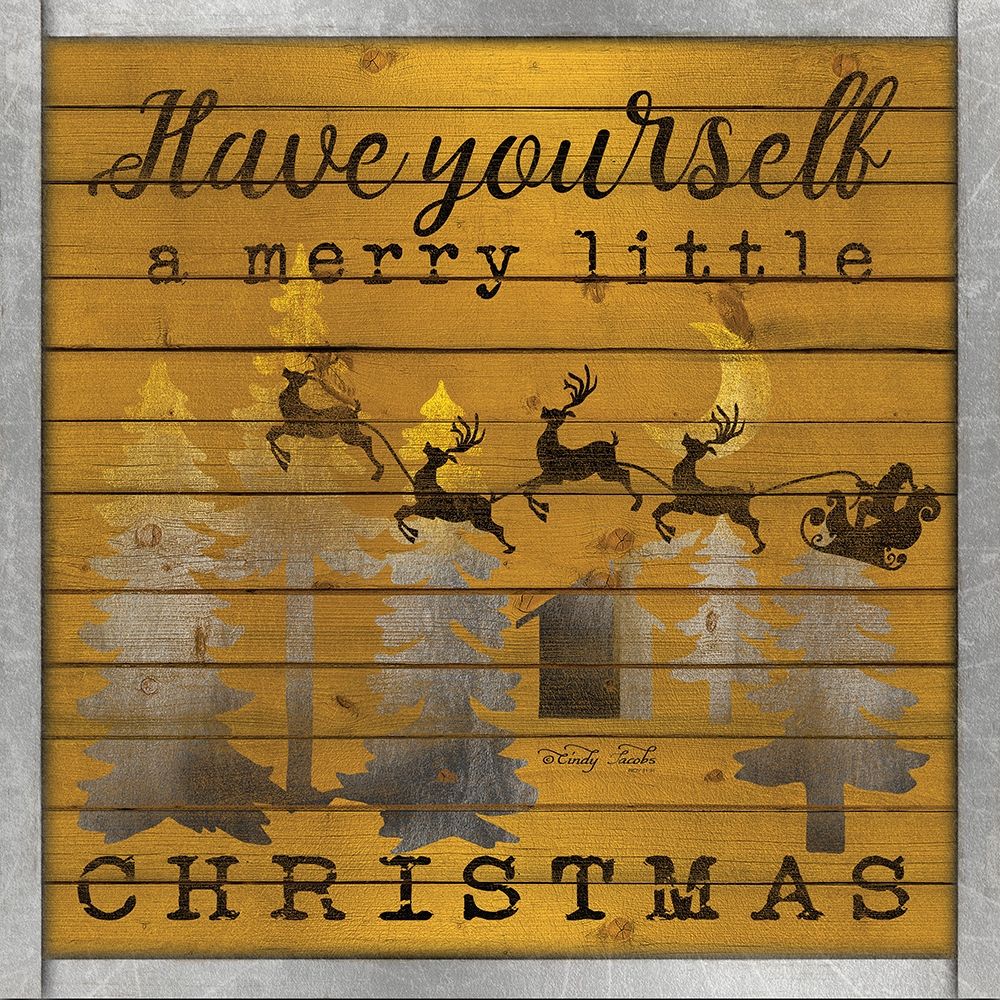 Have Yourself a Merry Little Christmas art print by Cindy Jacobs for $57.95 CAD