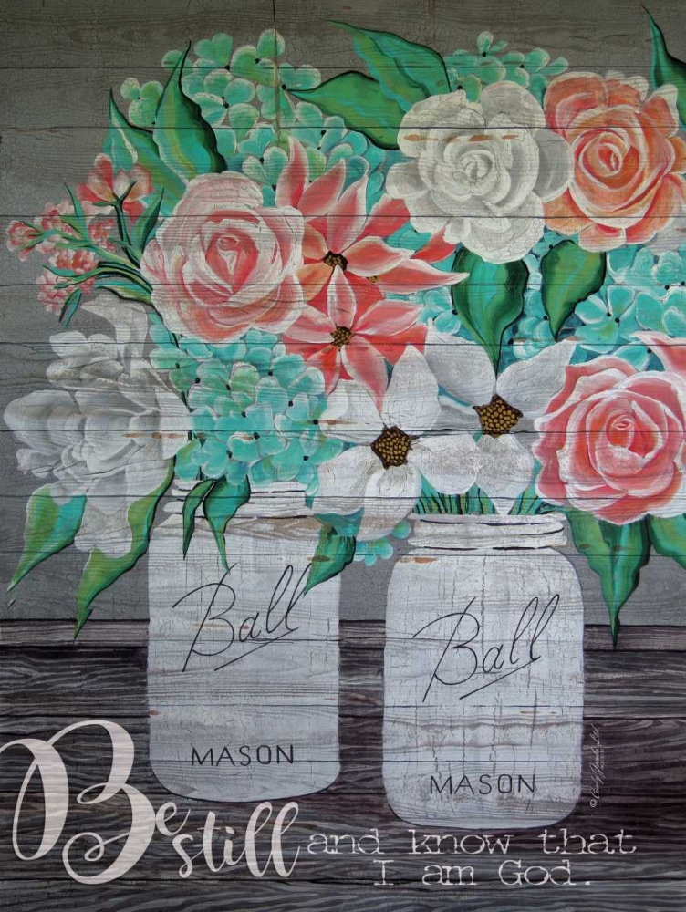 Be Still and Know that I am God art print by Cindy Jacobs for $57.95 CAD