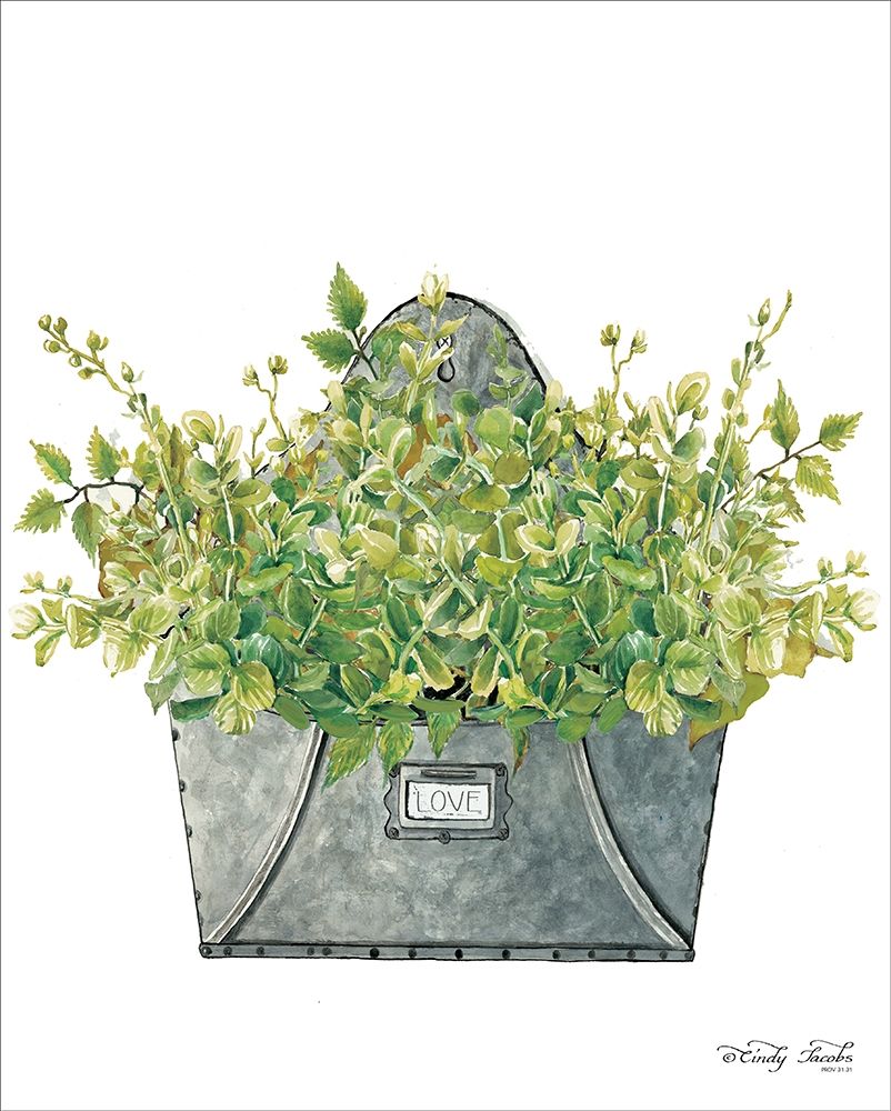 Love Wall Box art print by Cindy Jacobs for $57.95 CAD