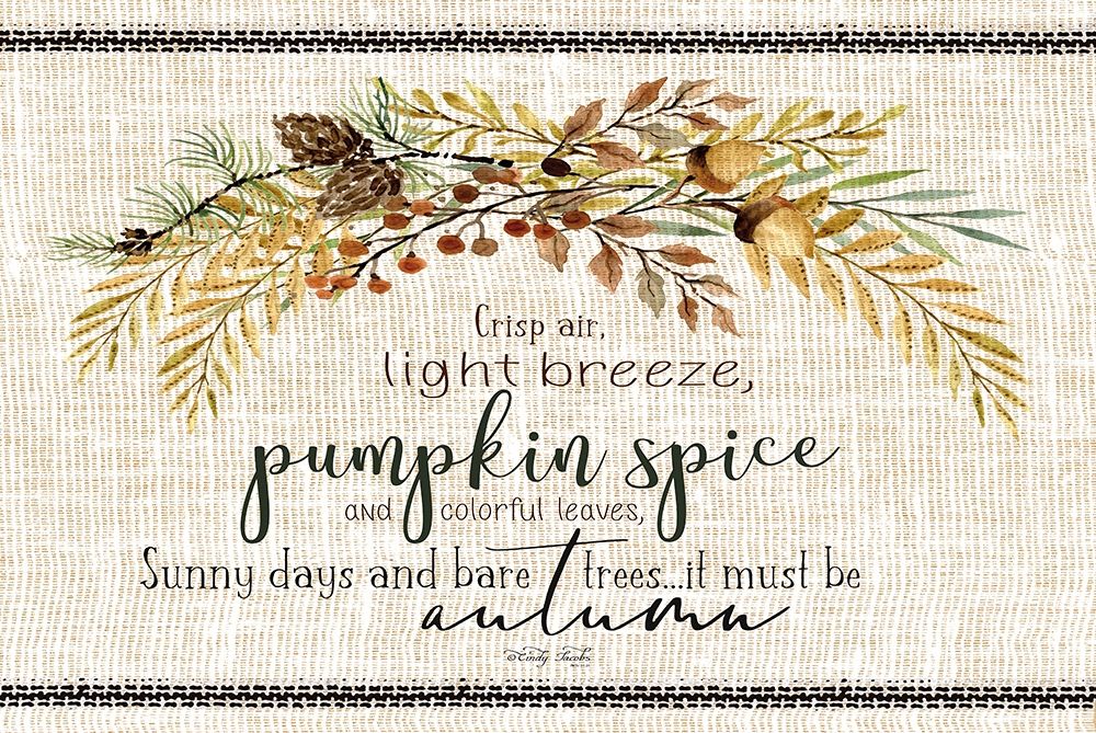 It Must be Autumn art print by Cindy jacobs for $57.95 CAD