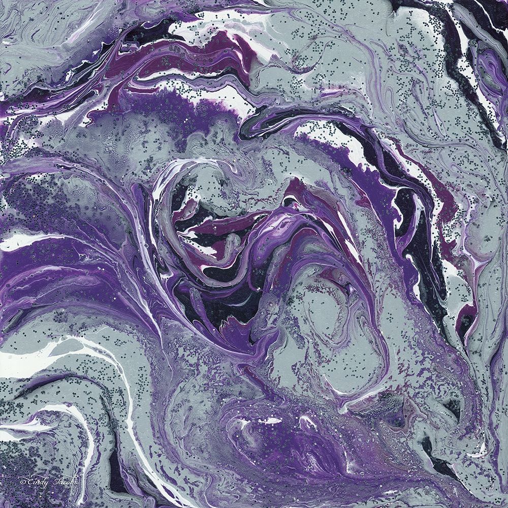 Abstract in Purple I art print by Cindy Jacobs for $57.95 CAD