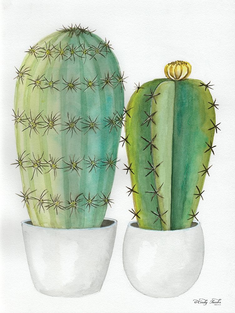 Cactus Love art print by Cindy Jacobs for $57.95 CAD