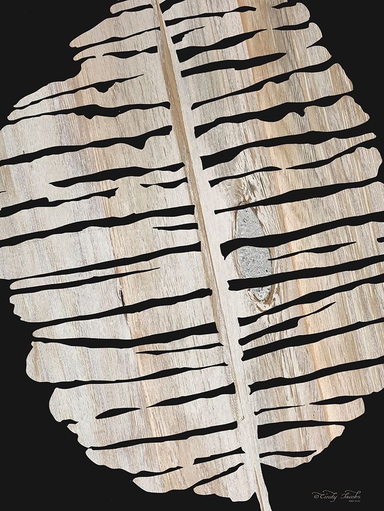 Palm Frond Wood Grain II art print by Cindy Jacobs for $57.95 CAD
