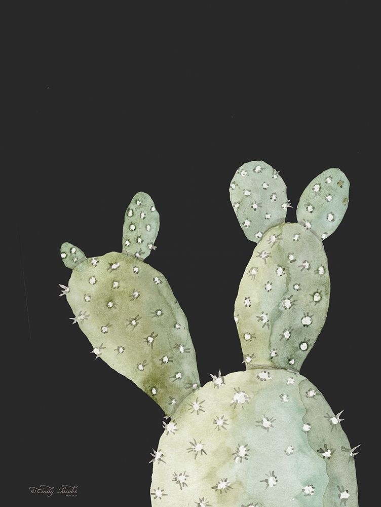 Happy Cactus III art print by Cindy Jacobs for $57.95 CAD