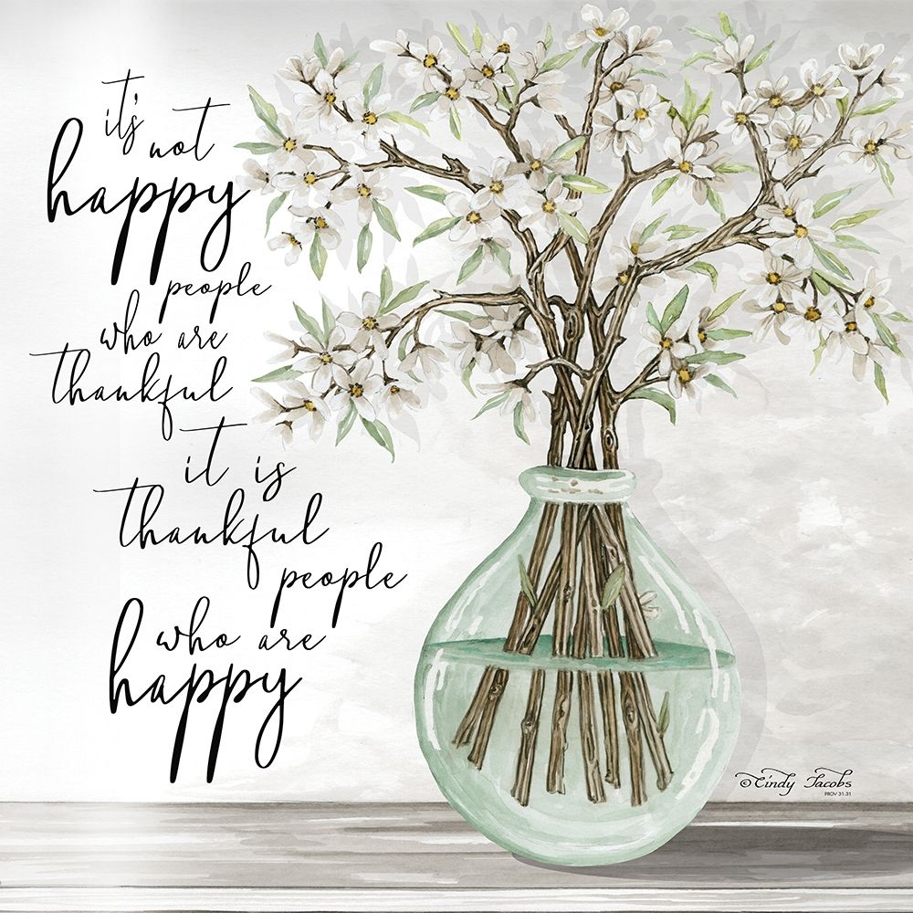 Thankful People art print by Cindy Jacobs for $57.95 CAD