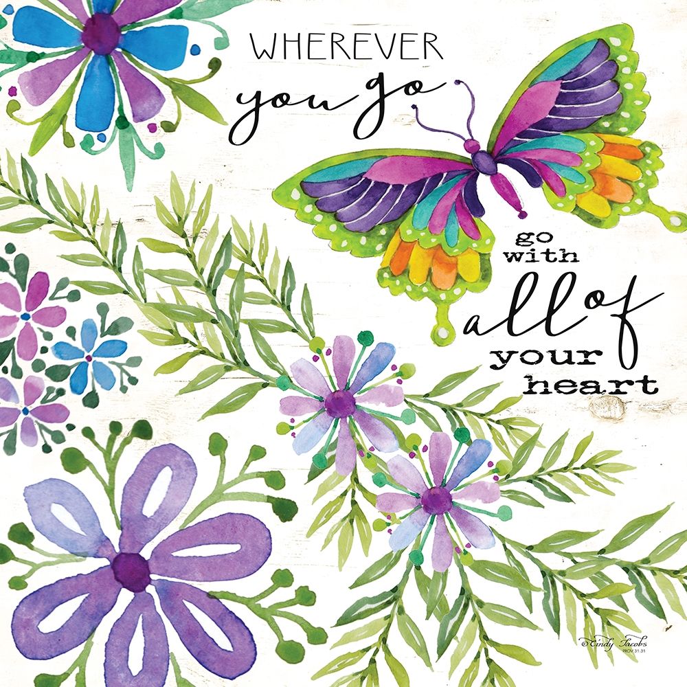 Wherever You Go art print by Cindy Jacobs for $57.95 CAD