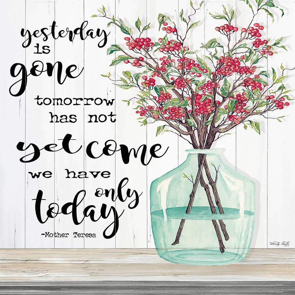 Winter - We Have Only Today art print by Cindy Jacobs for $57.95 CAD
