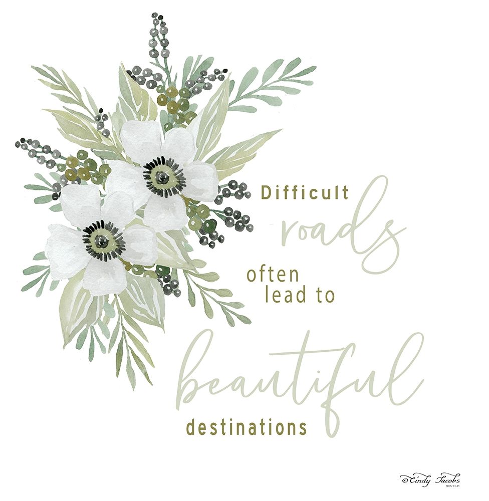 Beautiful Destinations art print by Cindy Jacobs for $57.95 CAD