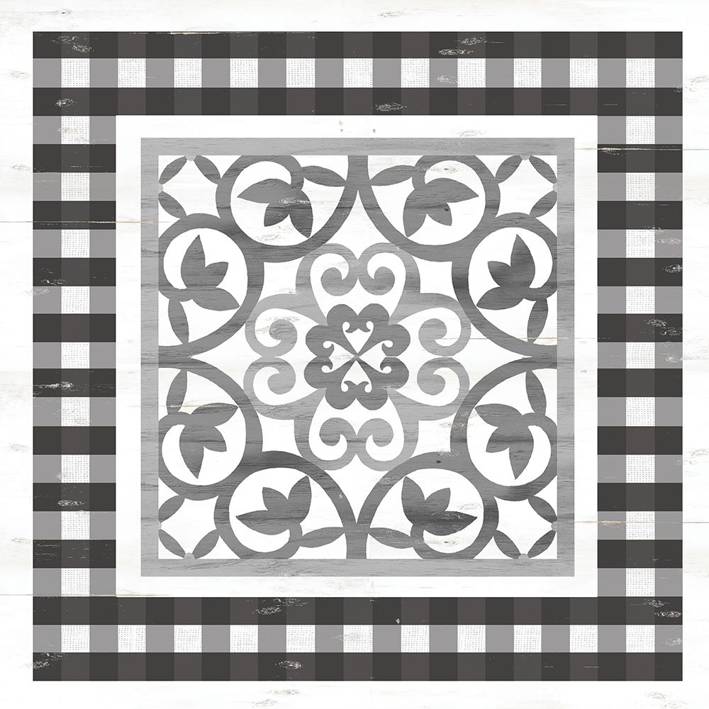 Gray Tile art print by Cindy Jacobs for $57.95 CAD