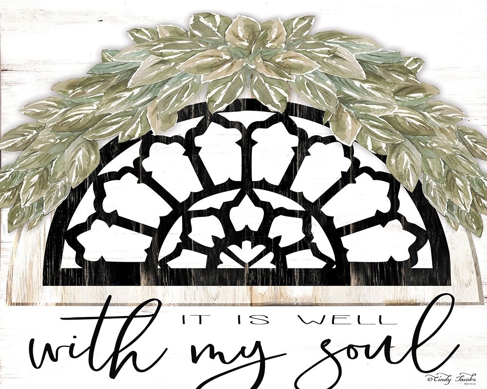 With My Soul art print by Cindy Jacobs for $57.95 CAD