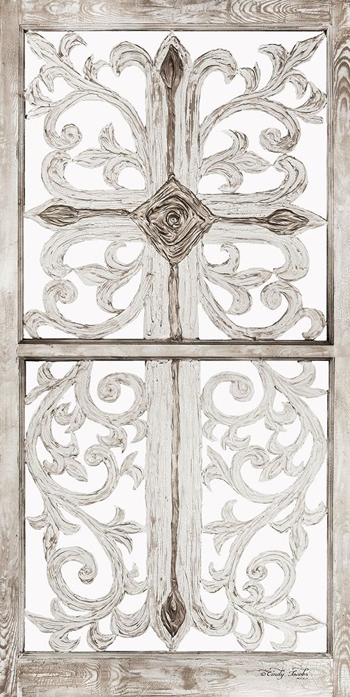 Ornate Cross art print by Cindy Jacobs for $57.95 CAD