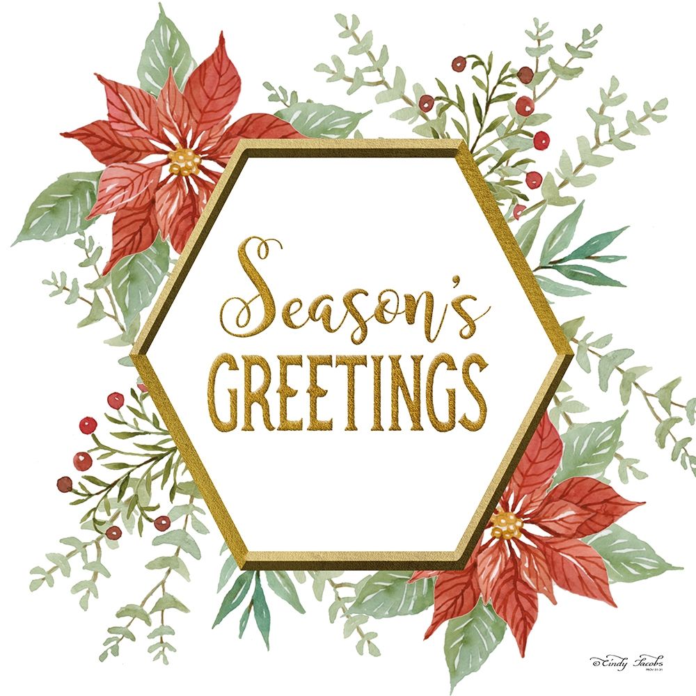 Seasons Greetings art print by Cindy Jacobs for $57.95 CAD