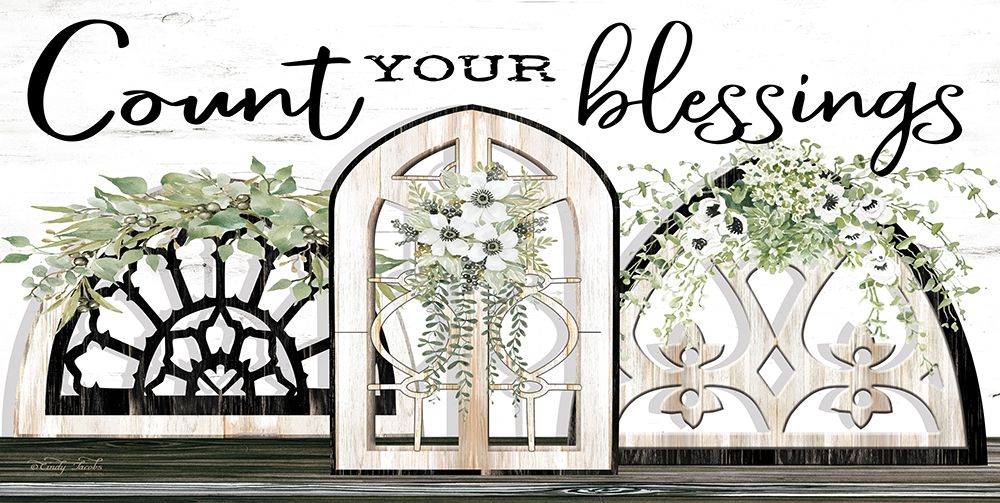 Count Your Blessings art print by Cindy Jacobs for $57.95 CAD