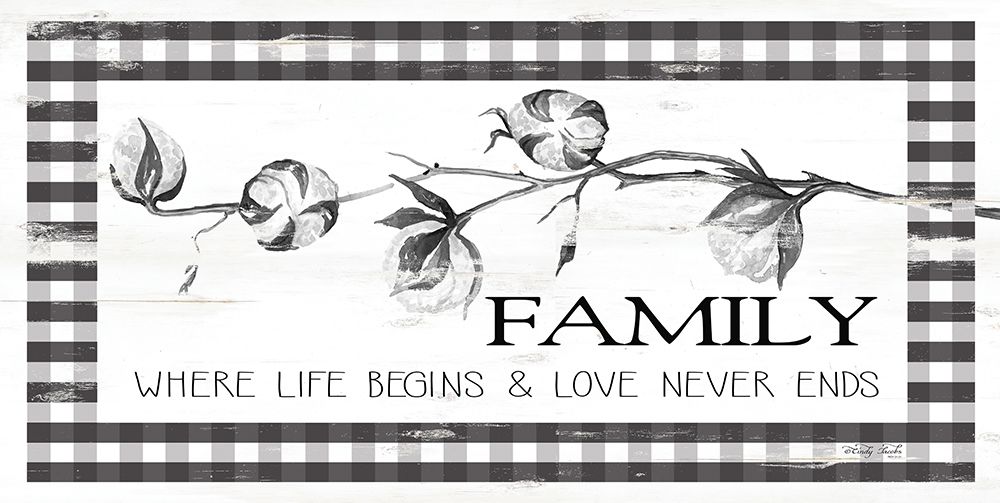 Family art print by Cindy Jacobs for $57.95 CAD