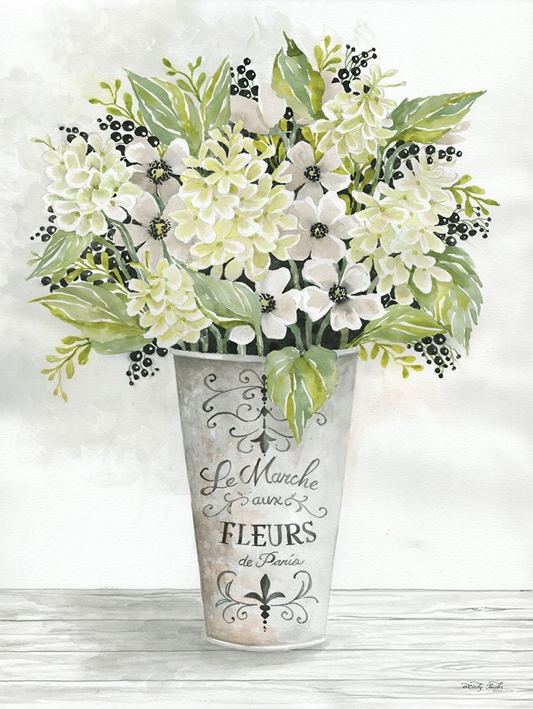French Floral I art print by Cindy Jacobs for $57.95 CAD