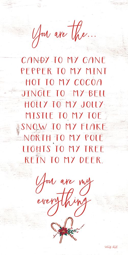You are My Everything art print by Cindy Jacobs for $57.95 CAD