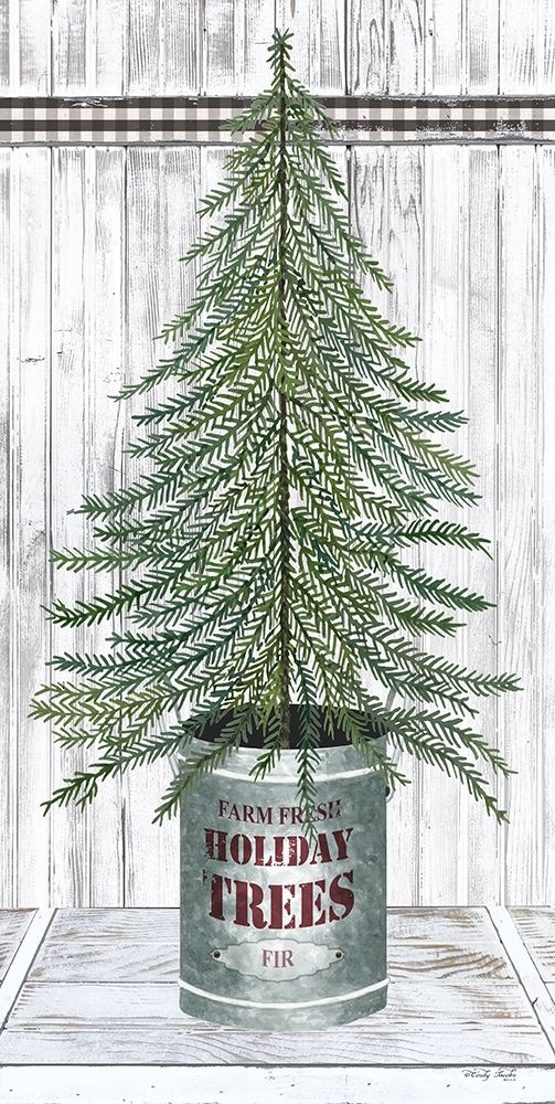 Galvanized Pot Fir art print by Cindy Jacobs for $57.95 CAD