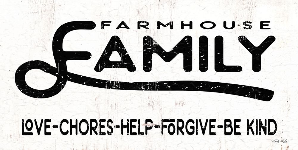 Farmhouse Family art print by Cindy Jacobs for $57.95 CAD