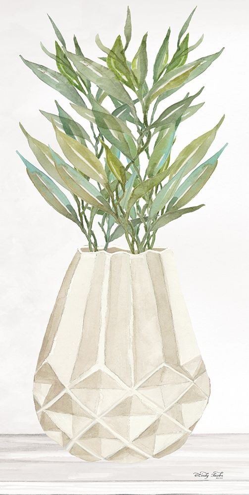 Geometric Vase II art print by Cindy Jacobs for $57.95 CAD