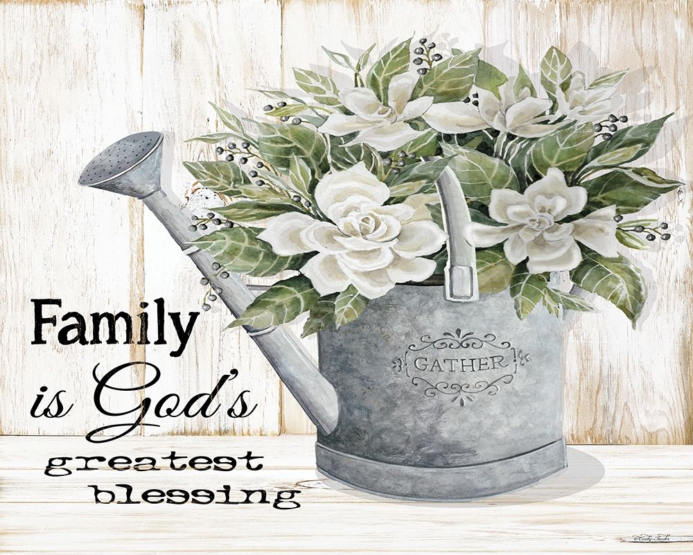 Family is Gods Greatest Blessing art print by Cindy Jacobs for $57.95 CAD
