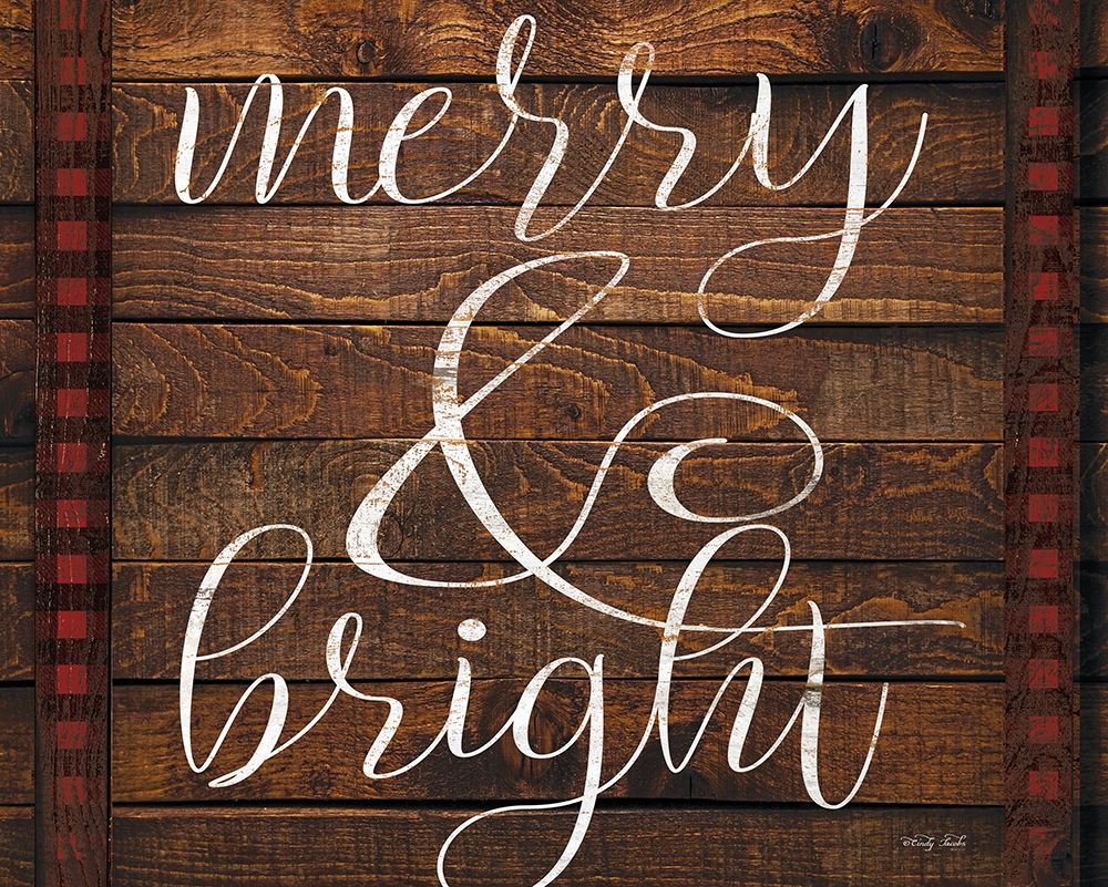 Merry and Bright art print by Cindy Jacobs for $57.95 CAD