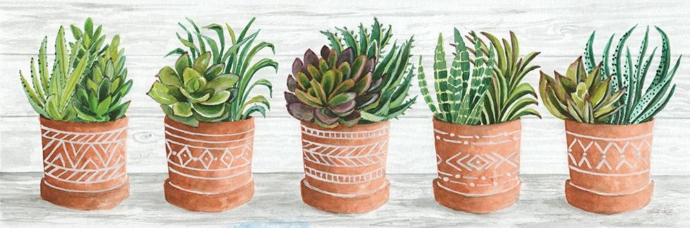 Terracotta Pots II art print by Cindy Jacobs for $57.95 CAD