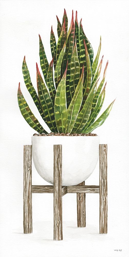 White Pots on Stands IV art print by Cindy Jacobs for $57.95 CAD