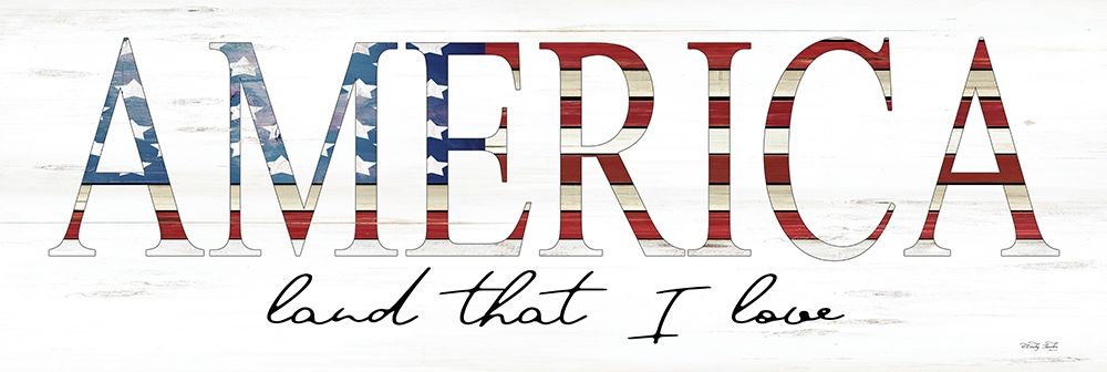 America Land That I Love art print by Cindy Jacobs for $57.95 CAD