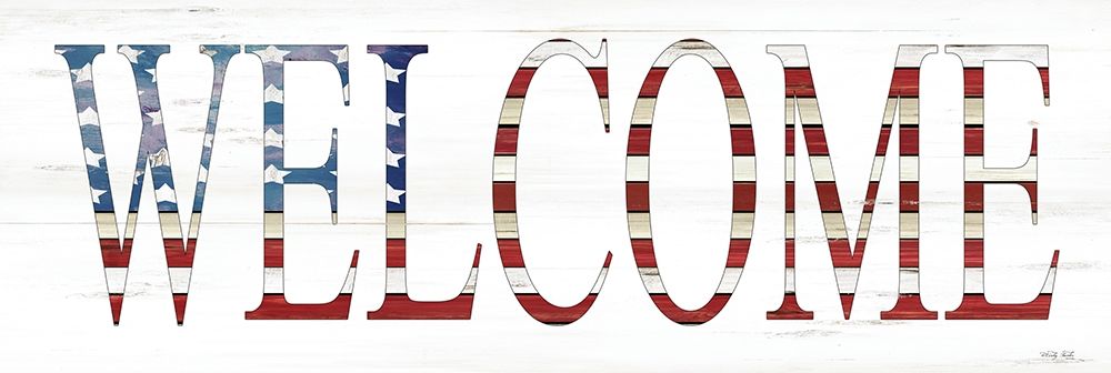 Patriotic Welcome art print by Cindy Jacobs for $57.95 CAD