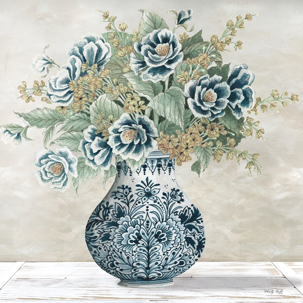 Feeling Blue I art print by Cindy Jacobs for $57.95 CAD