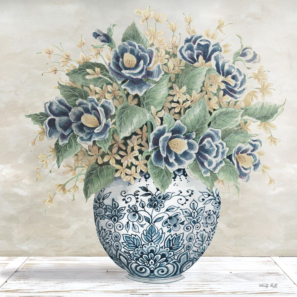 Feeling Blue II art print by Cindy Jacobs for $57.95 CAD