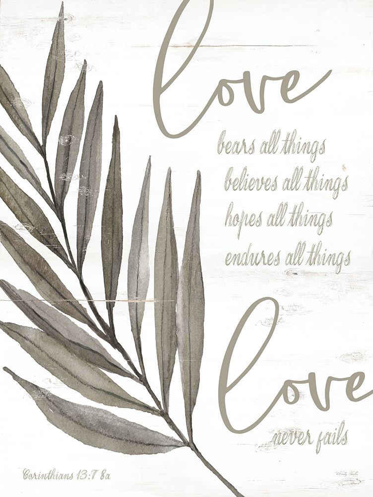 Love Never Fails art print by Cindy Jacobs for $57.95 CAD
