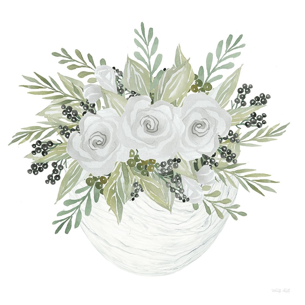 Fun Floral II art print by Cindy Jacobs for $57.95 CAD