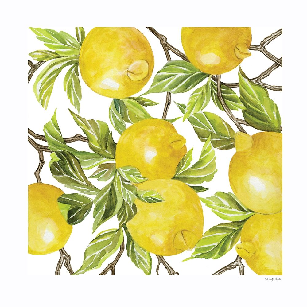 Lemon Square art print by Cindy Jacobs for $57.95 CAD