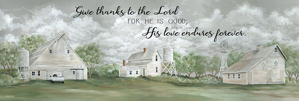 Give Thanks to the Lord art print by Cindy Jacobs for $57.95 CAD