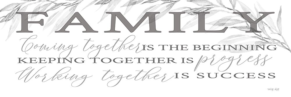 Family Coming Together art print by Cindy Jacobs for $57.95 CAD