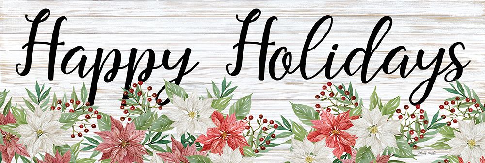 Happy Holidays art print by Cindy Jacobs for $57.95 CAD