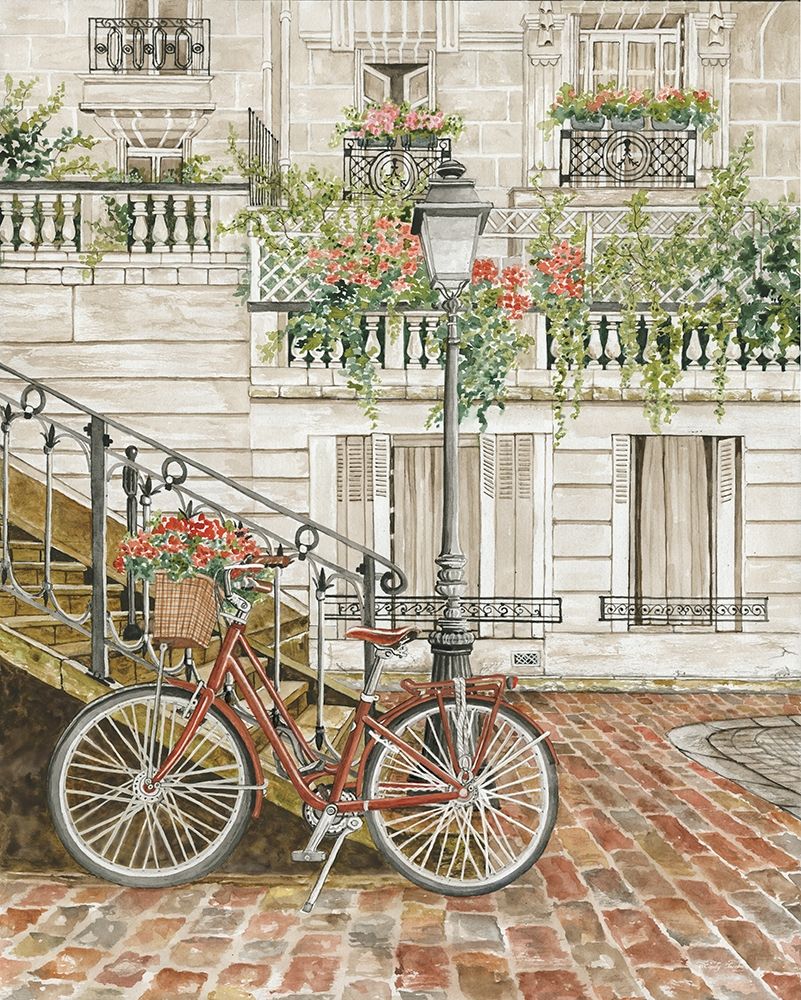 Cobblestone Charm art print by Cindy Jacobs for $57.95 CAD