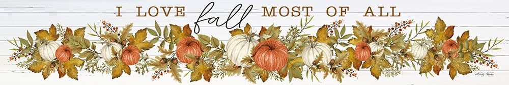 I Love Fall Pumpkins art print by Cindy Jacobs for $57.95 CAD