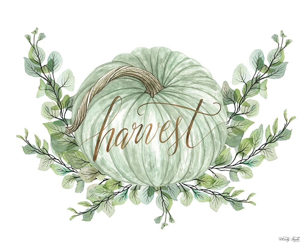 Harvest Pumpkins art print by Cindy Jacobs for $57.95 CAD