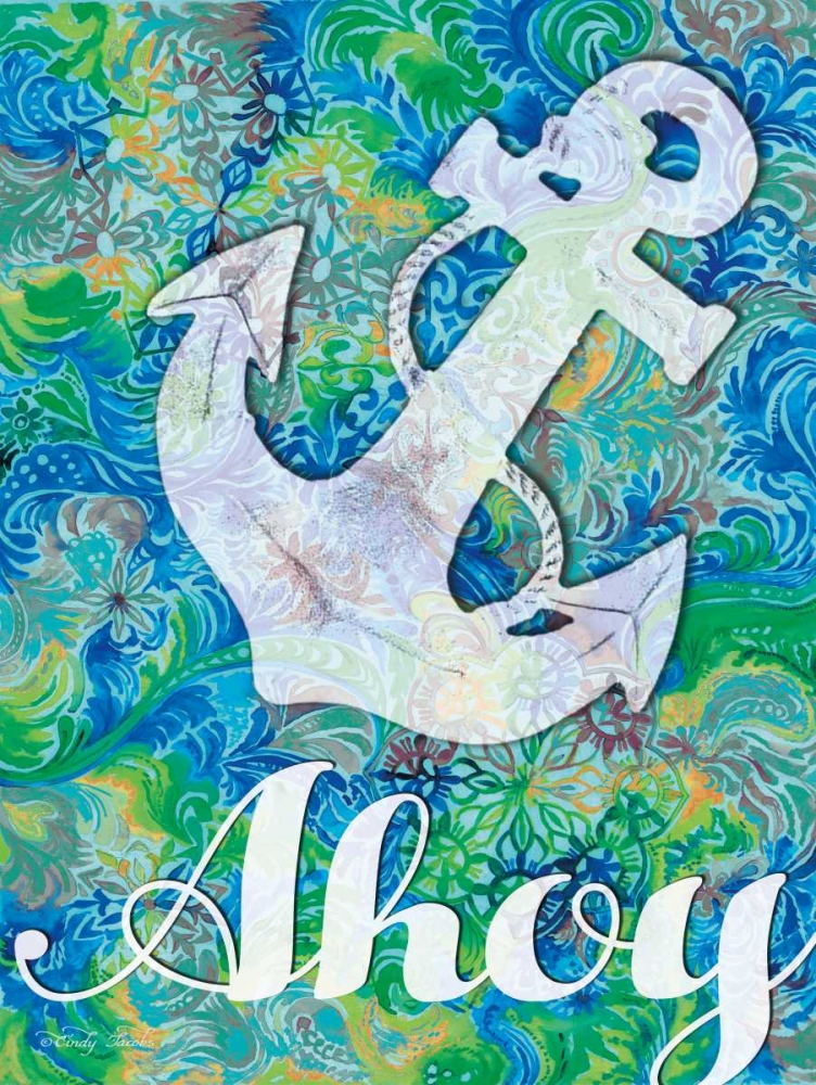 Ahoy art print by Cindy Jacobs for $57.95 CAD