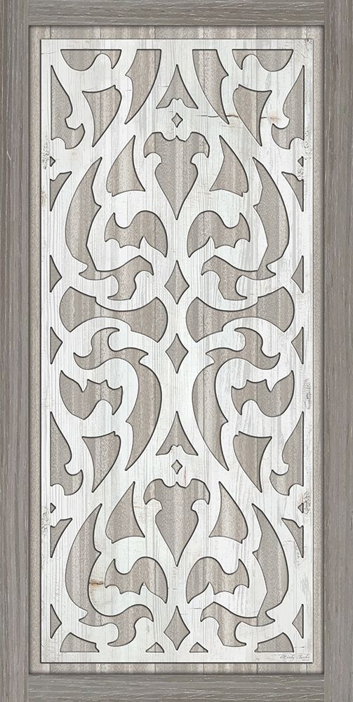 Geo Greige Deco Panel 2 art print by Cindy Jacobs for $57.95 CAD